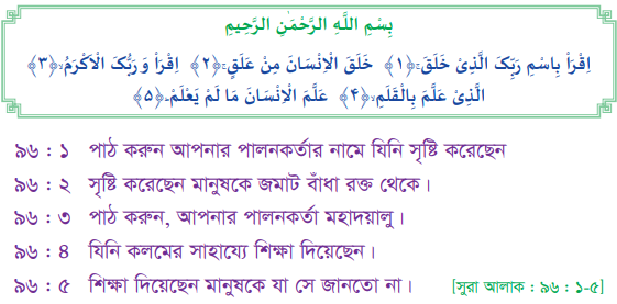 কুরআন এর আয়াত